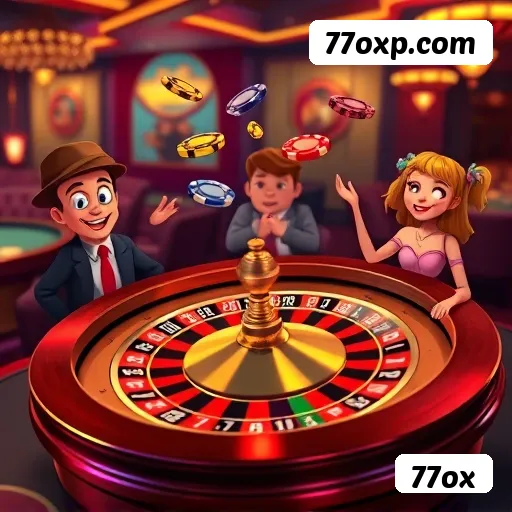 Baccarat ao vivo 77ox